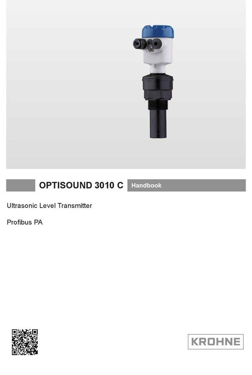 KROHNE OPTISOUND 3010 C Handbook