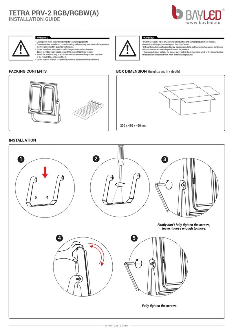BAYLED TETRA PRV-2 RGB manual