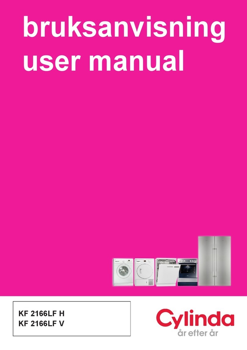 Cylinda KF 2166LF H User manual