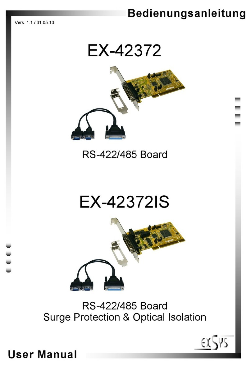 Exsys EX-42372 User manual