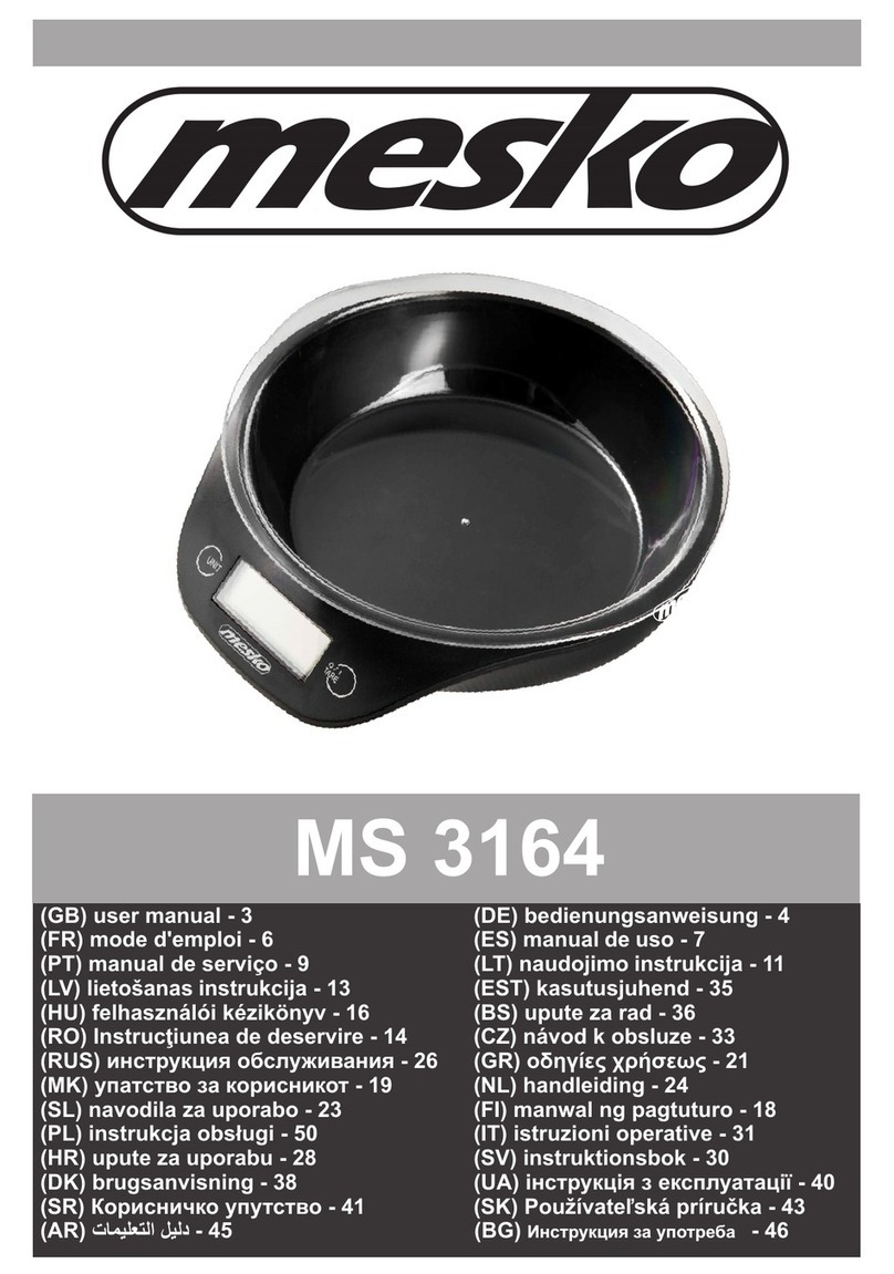 Mesko MS 3164 User manual