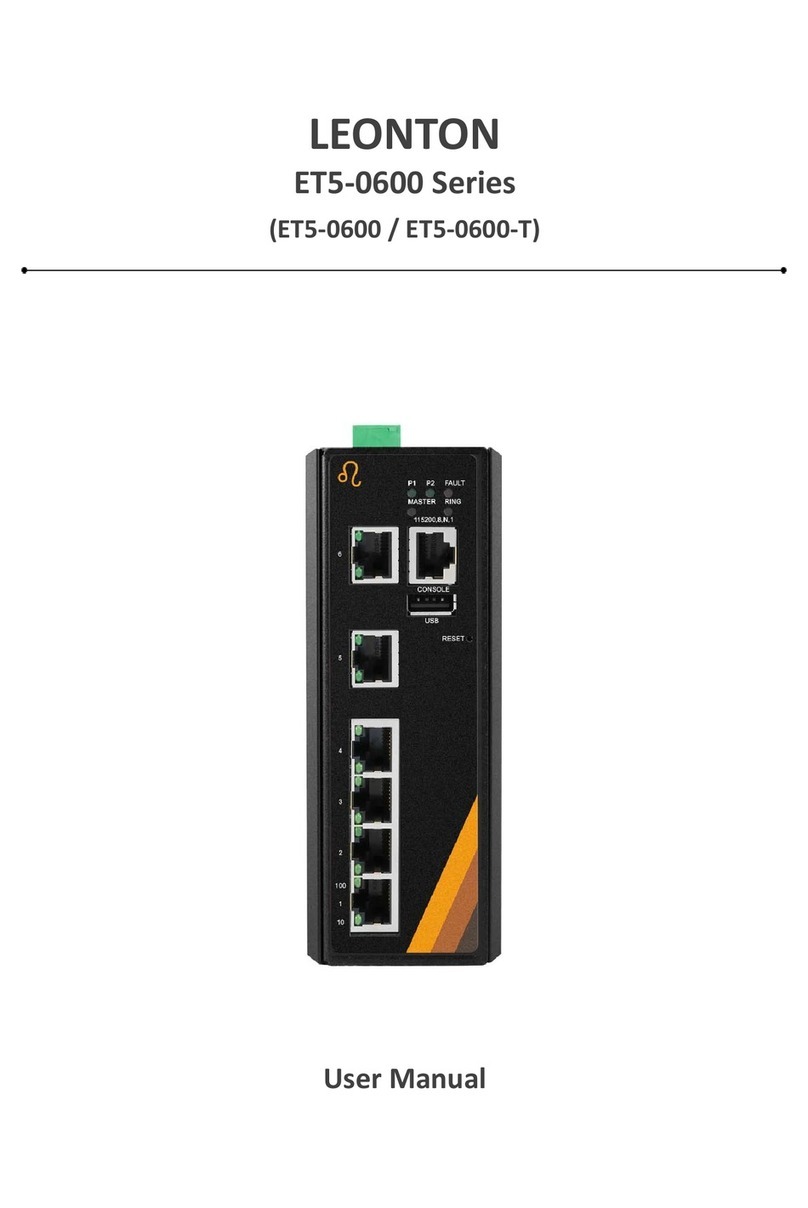 Leonton ET5-0600 Series user manual