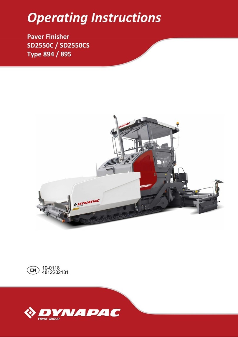 Fayat Group DYNAPAC SD2550C operating instructions
