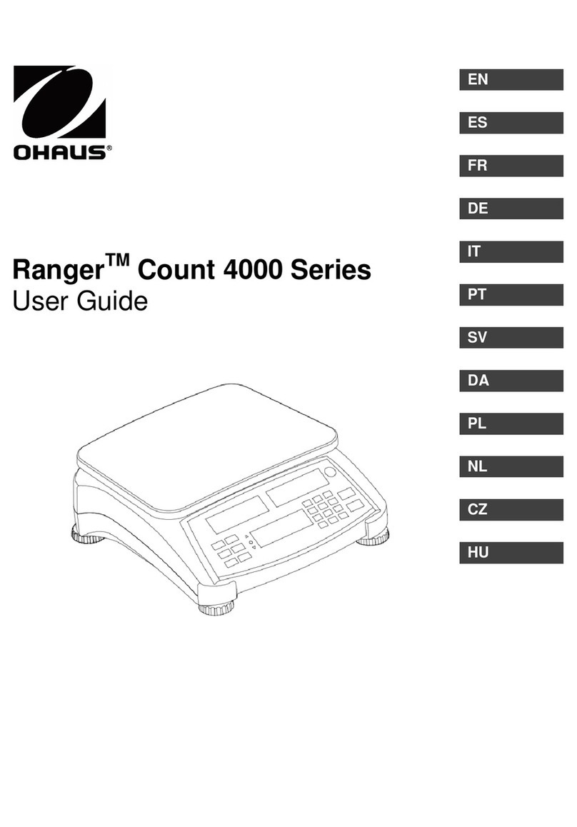 OHAUS Ranger Count RC41M3 user guide