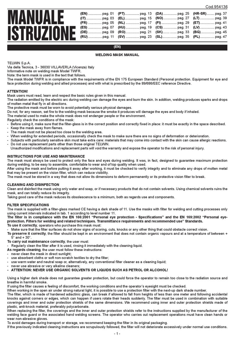 Telwin 954136 manual