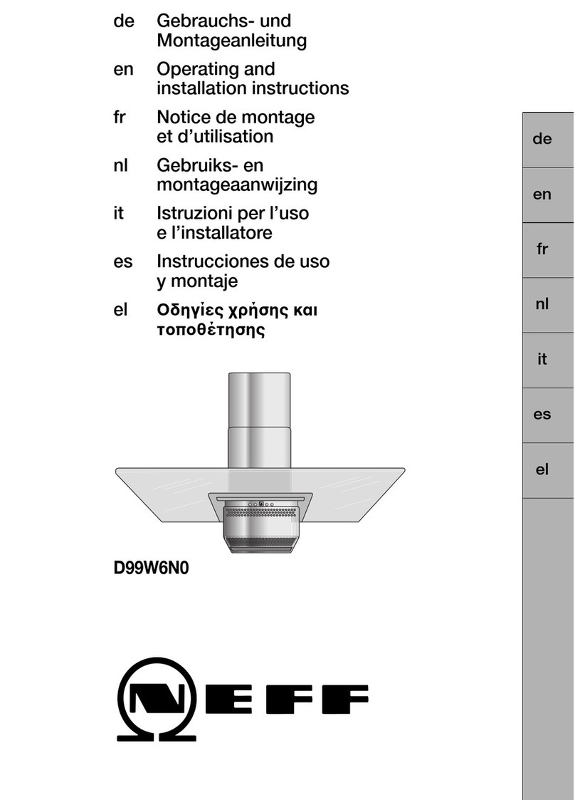 NEFF D99W6N0 User manual