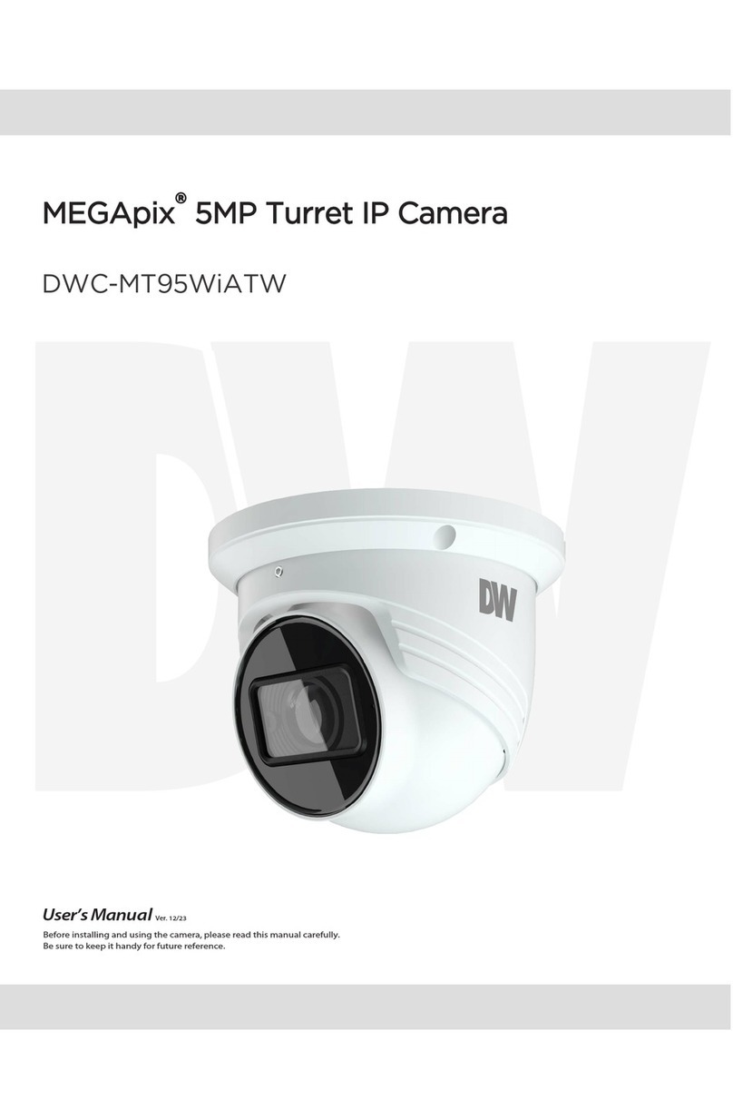 Digital Watchdog MEGAPIX DWC-MT95WW28TW User manual