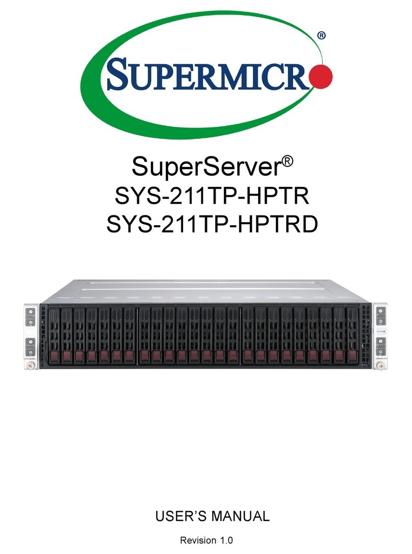 Supermicro SuperServer SYS-211TP-HPTR User manual