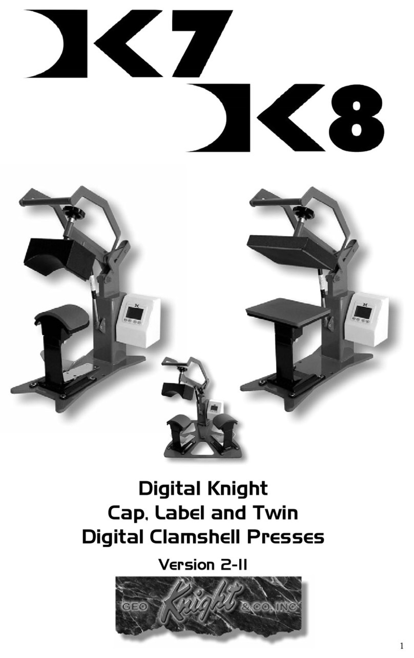 Geo Knight DK7 User manual
