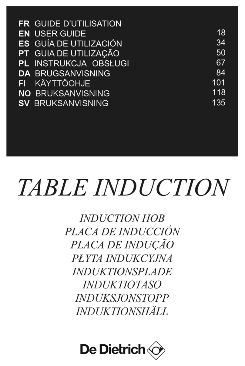 DeDietrich DPI7468XS user guide