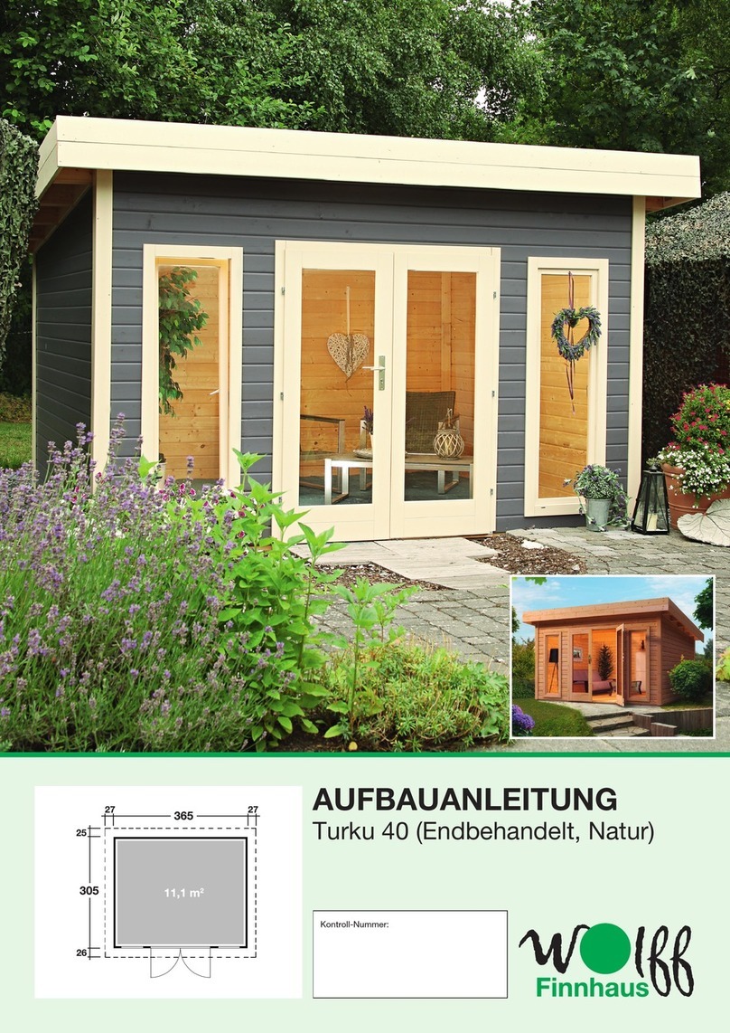 Wolff Finnhaus Turku 40 Building instructions