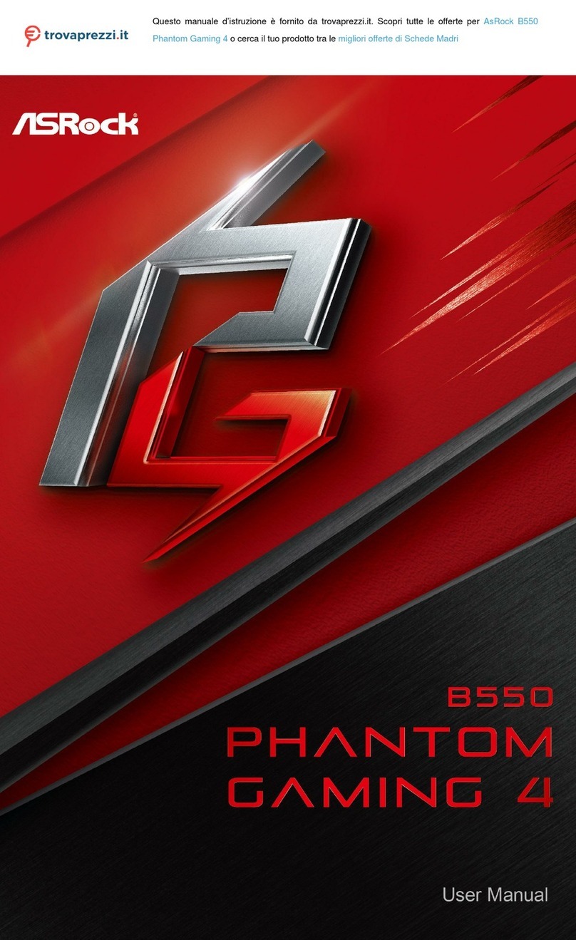 ASROCK B550 PHANTOM GAMING 4 User manual
