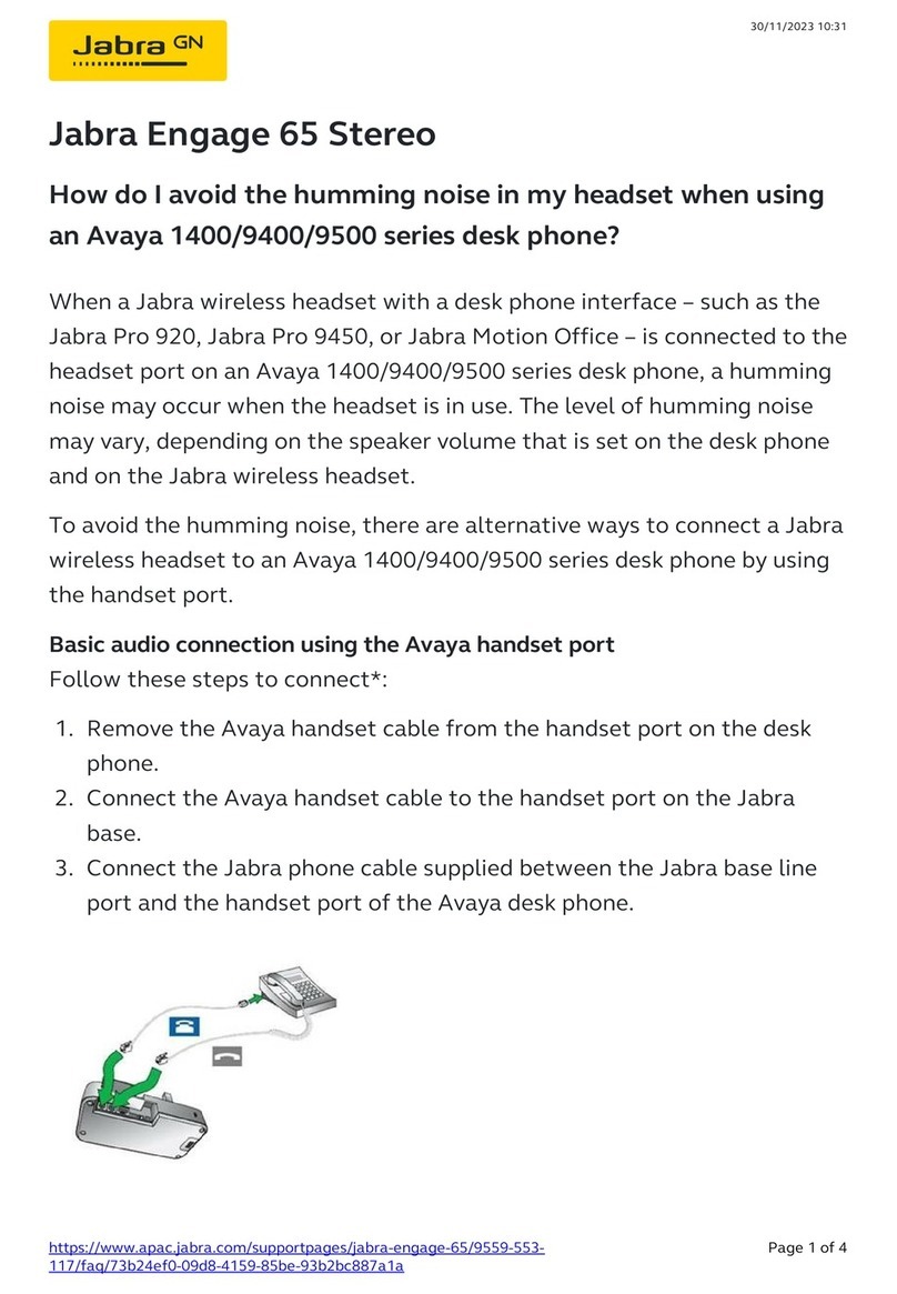 Jabra Engage 65 User manual