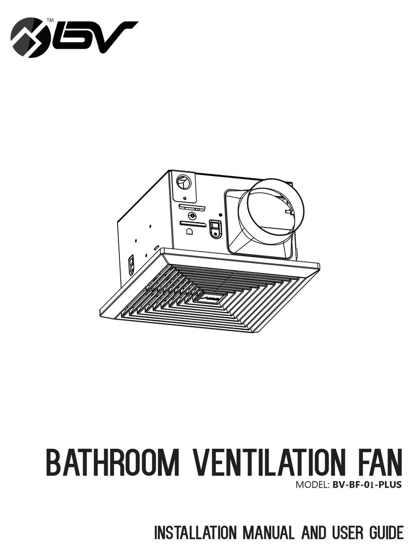 GV BV-BF-01-PLUS Installation manual and user's guide