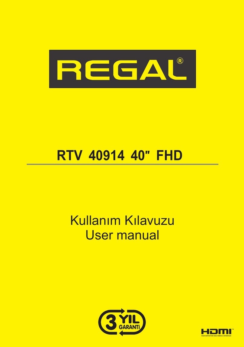 Regal RTV 40914 user manual