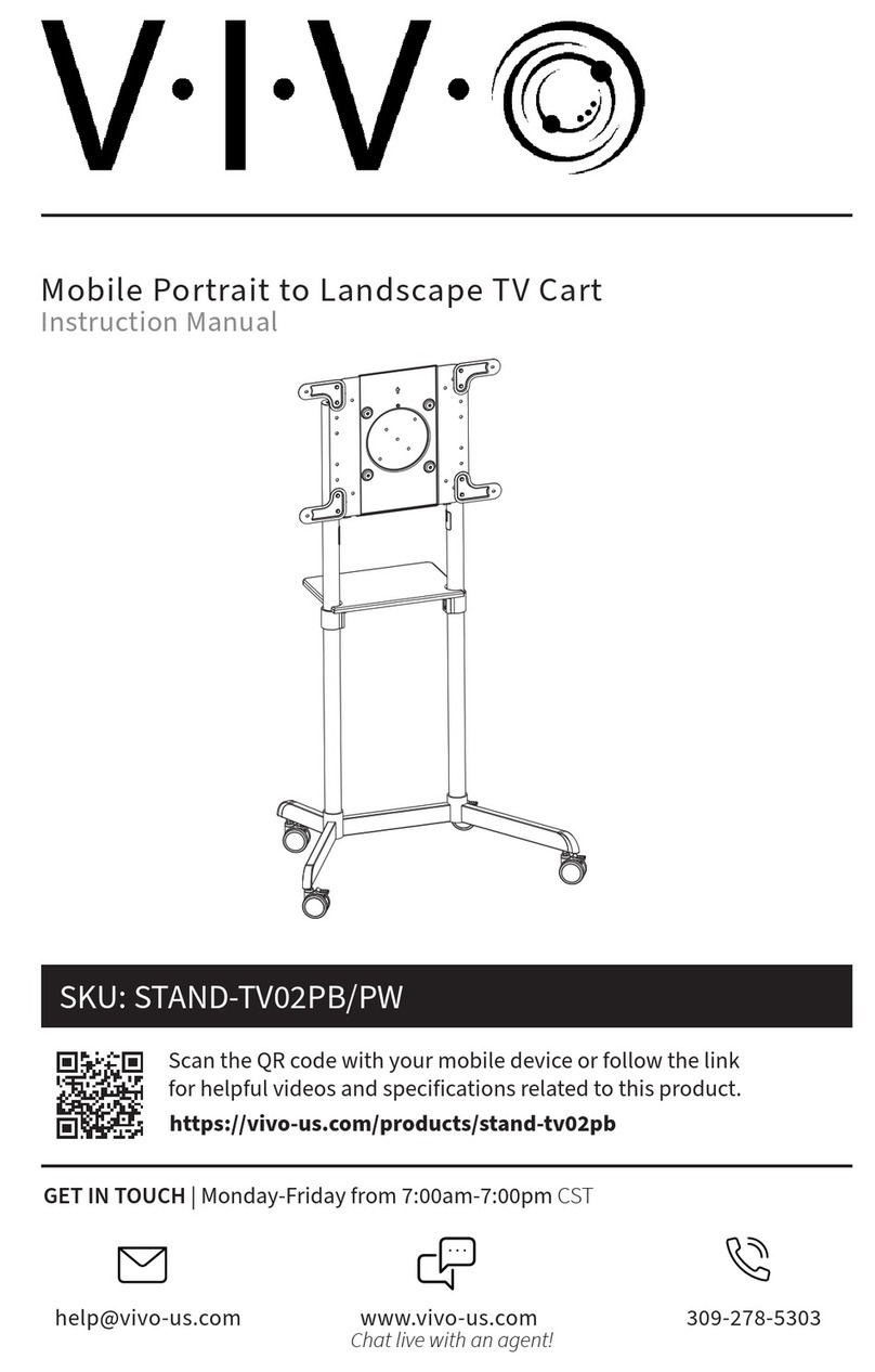 Vivo STAND-TV02PB instruction manual
