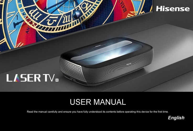 Hisense Laser TV 100L9G-B12 user manual