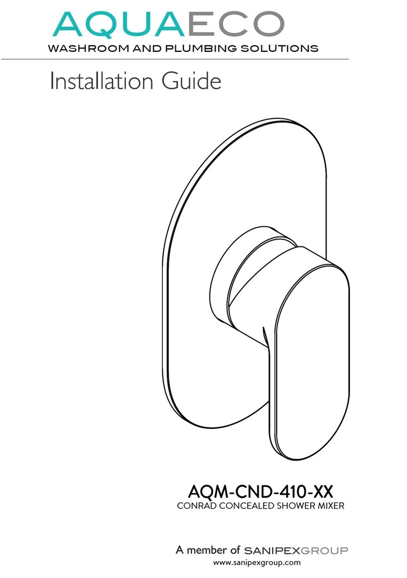 Sanipex AQUAECO CONRAD AQM-CND-410 Series User manual