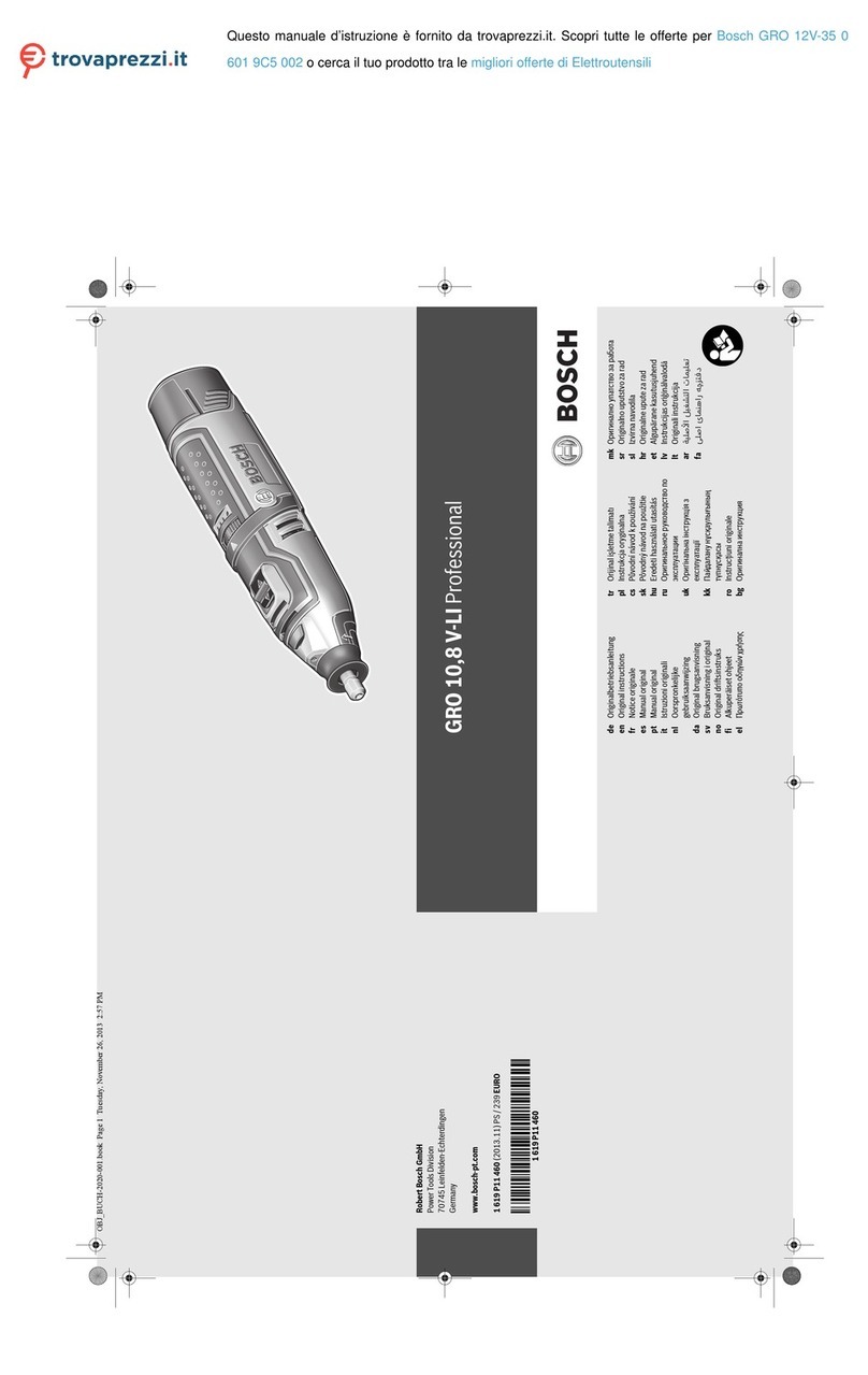 Bosch 0 601 9C5 002 Original instructions