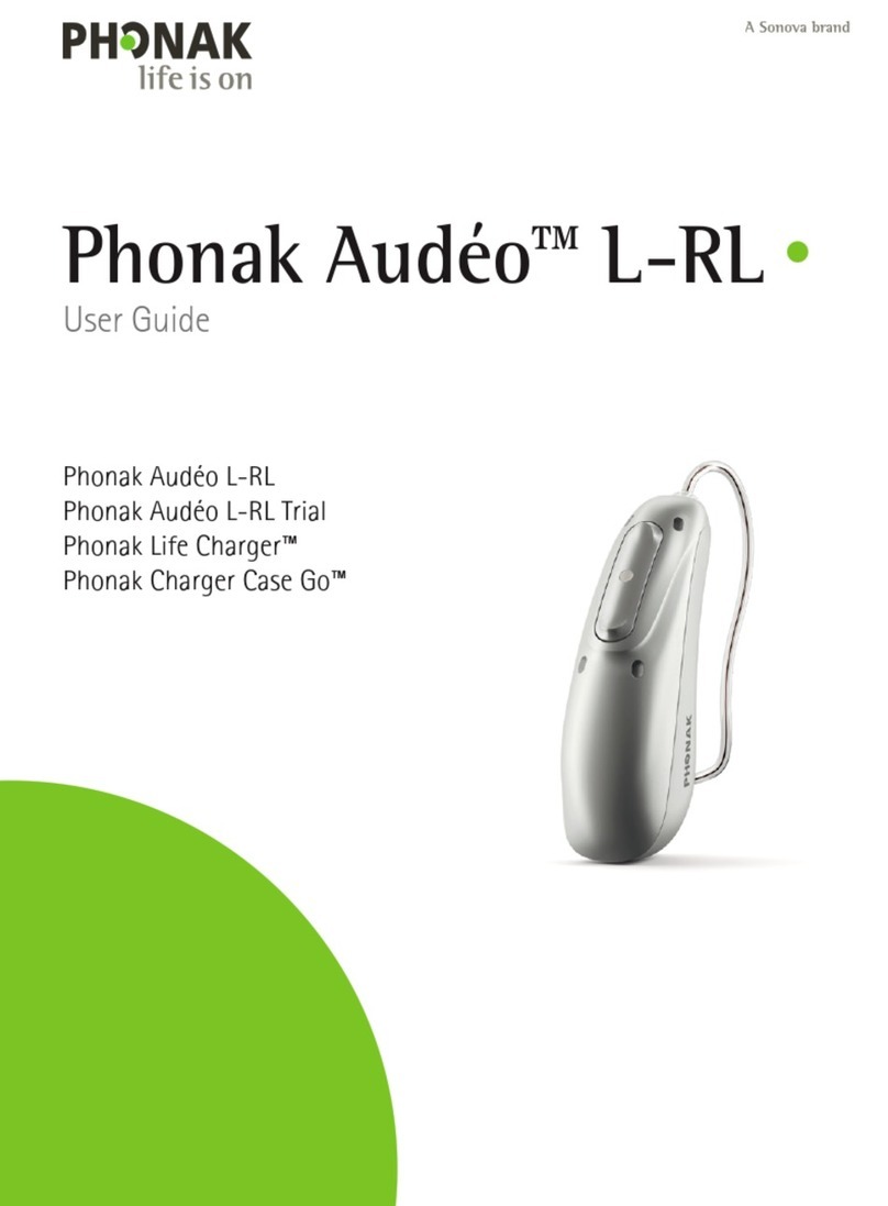 Phonak Audeo L-RL Series user guide