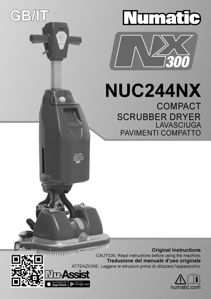 Numatic NX300 User manual