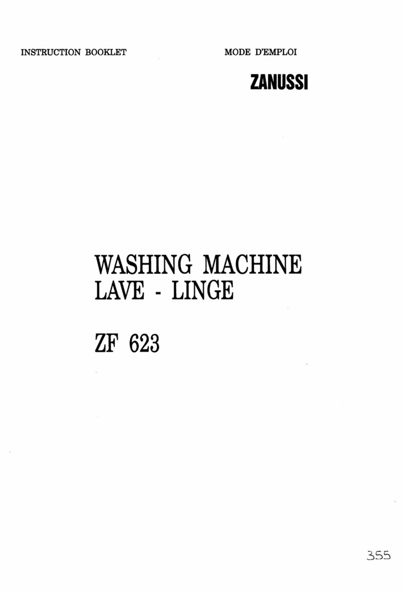 Zanussi ZF 623 User manual