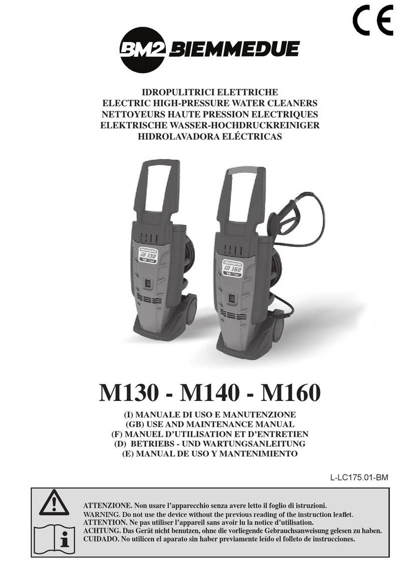 BIEMMEDUE M130 Use and maintenance manual