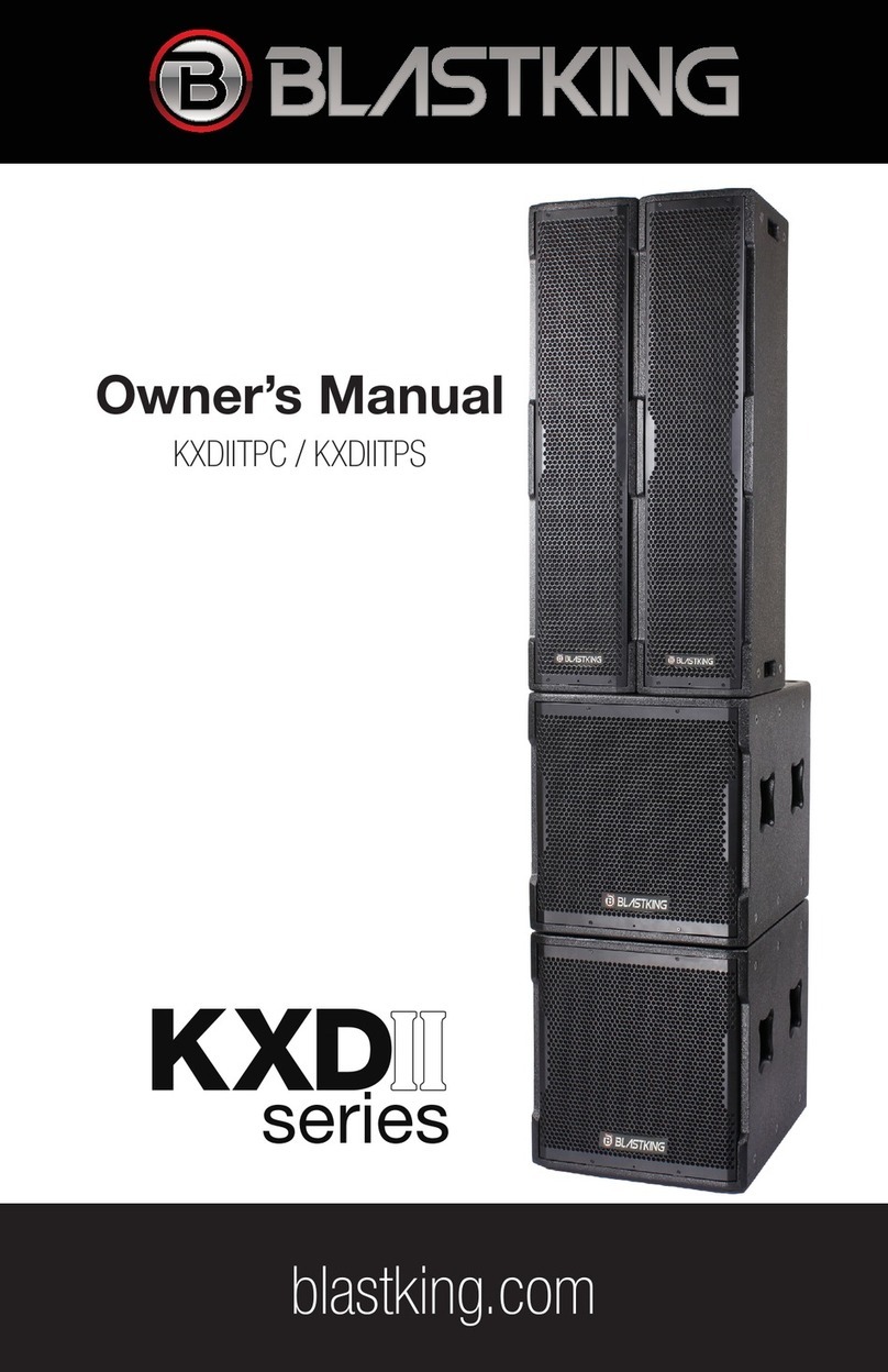 BlastKing KXDII Series owner's manual