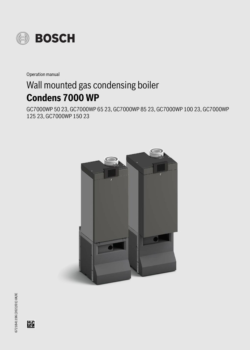 Bosch GC7000WP 150 23 User manual