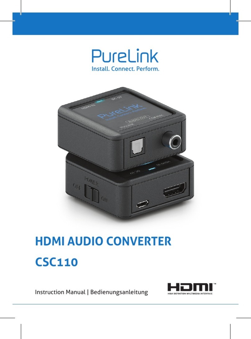 PureLink CSC110 User manual