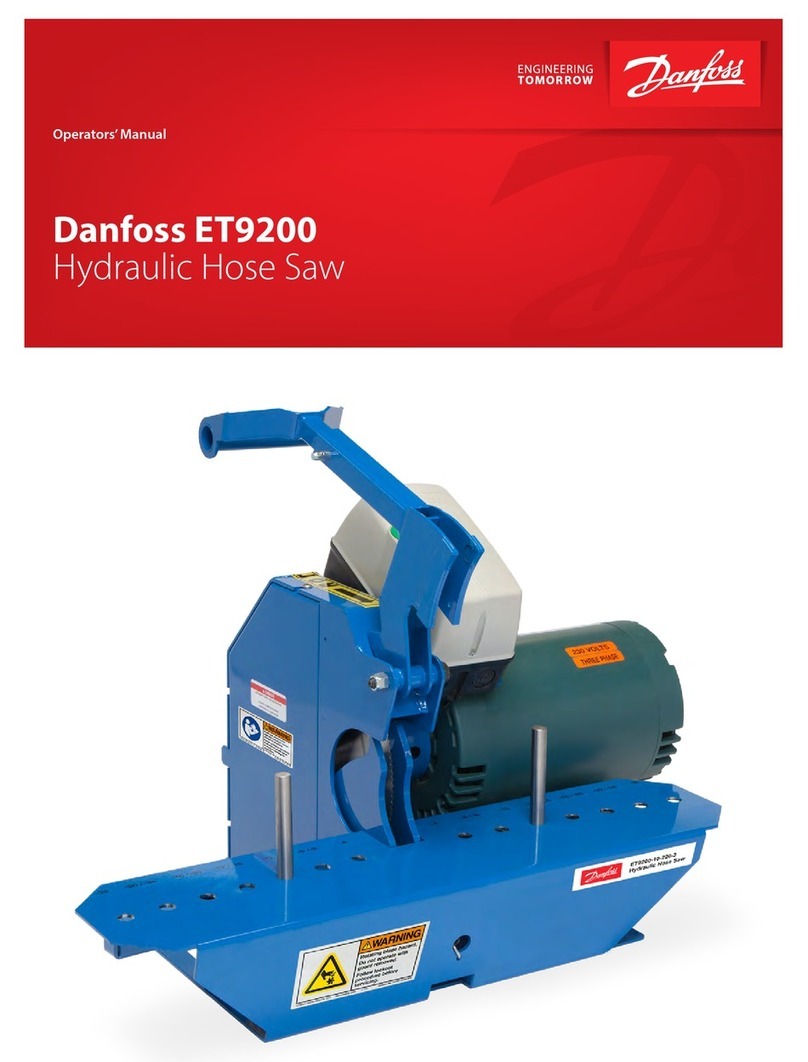 Danfoss ET9200 Operator's manual