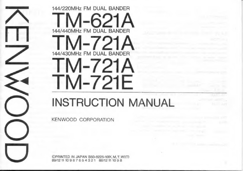 Kenwood TM-621A User manual
