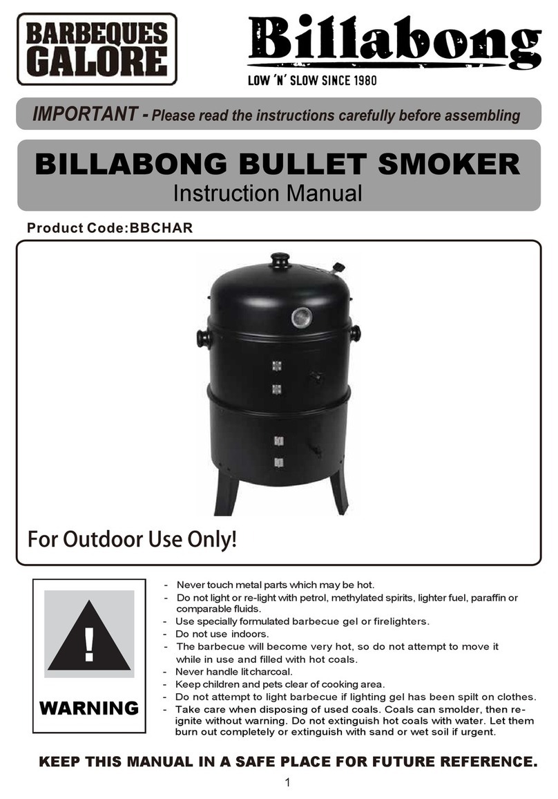 Billabong BBCHAR instruction manual