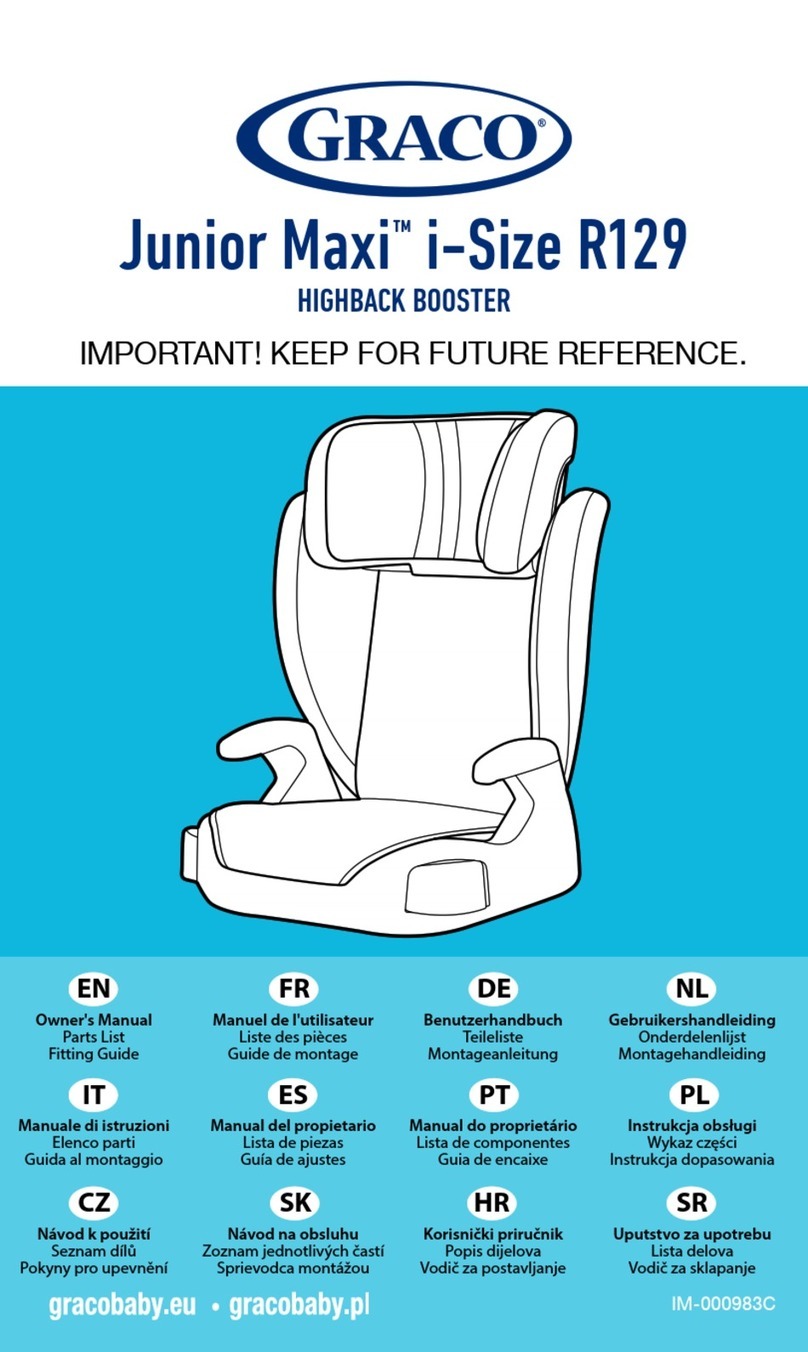 Graco Junior Maxi i-Size R129 User manual