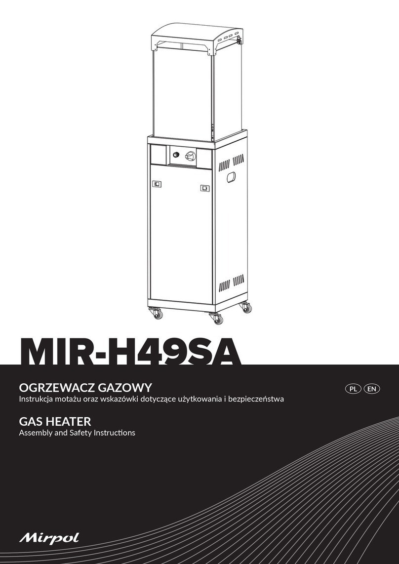Mirpol MIR-H49SA Assembly and safety instructions