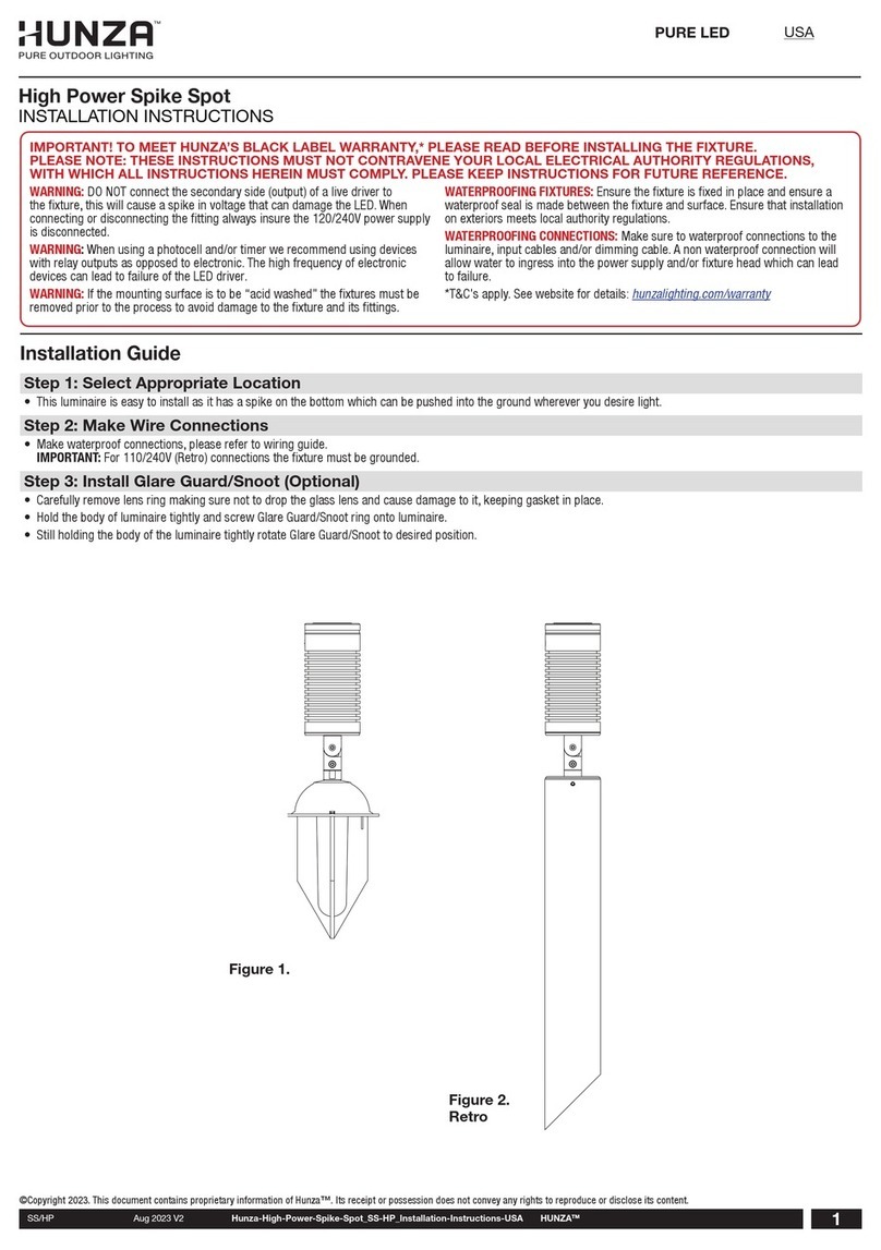 Hunza SS/HP User manual