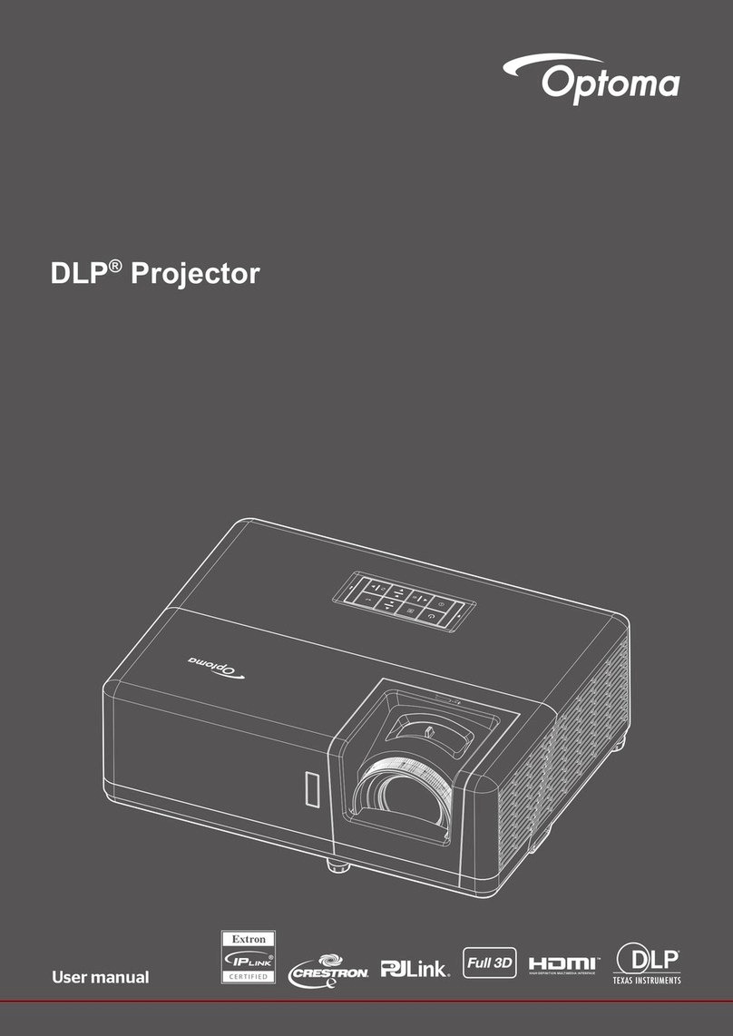 Optoma ZW350e manual