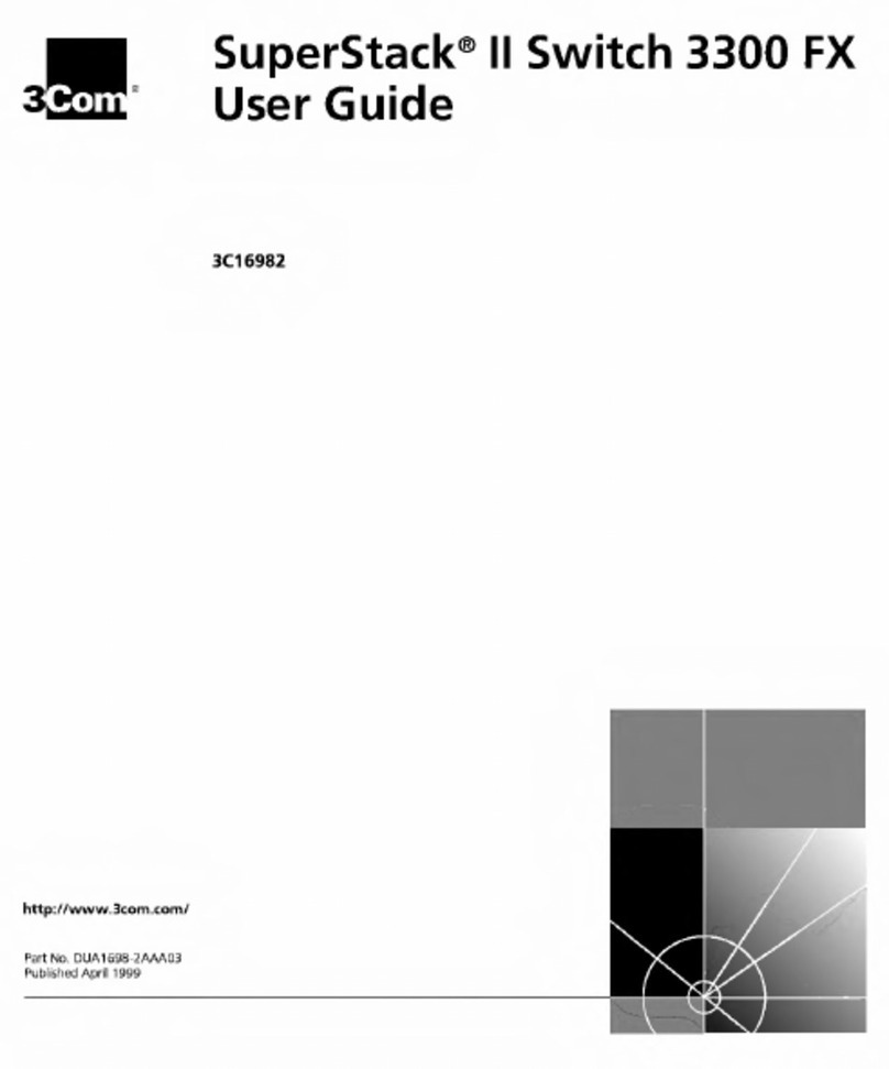 3Com SuperStack II Switch 3300 FX User manual
