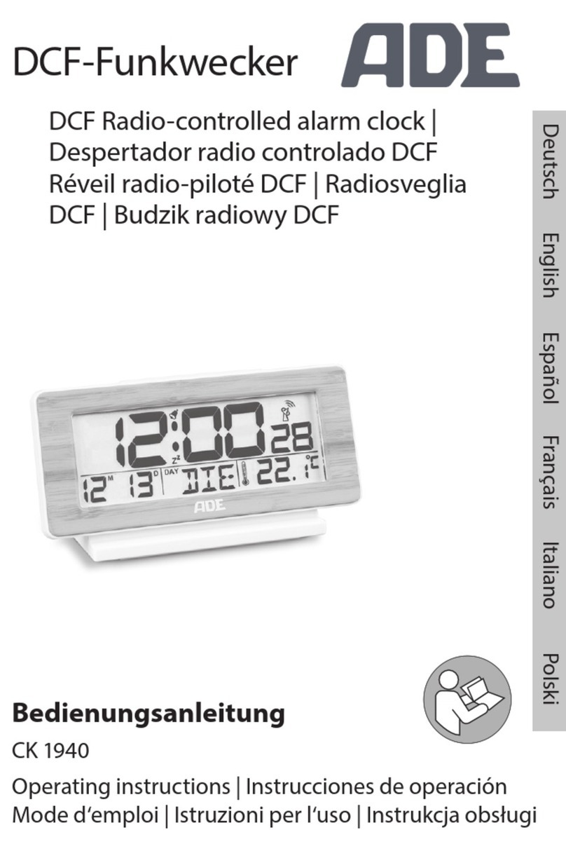 ADE CK 1940 operating instructions