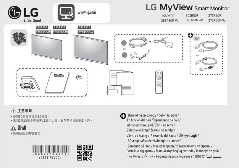 LG MyView 25SR50F manual