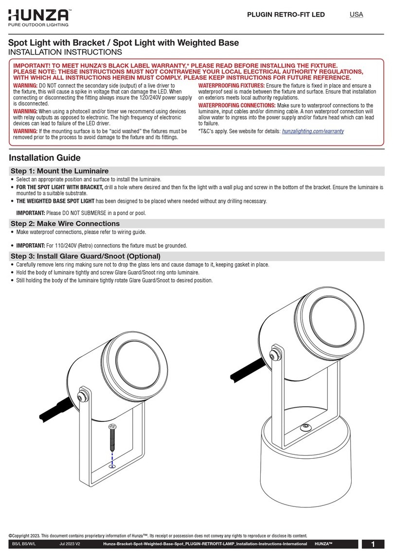 Hunza BS/L User manual