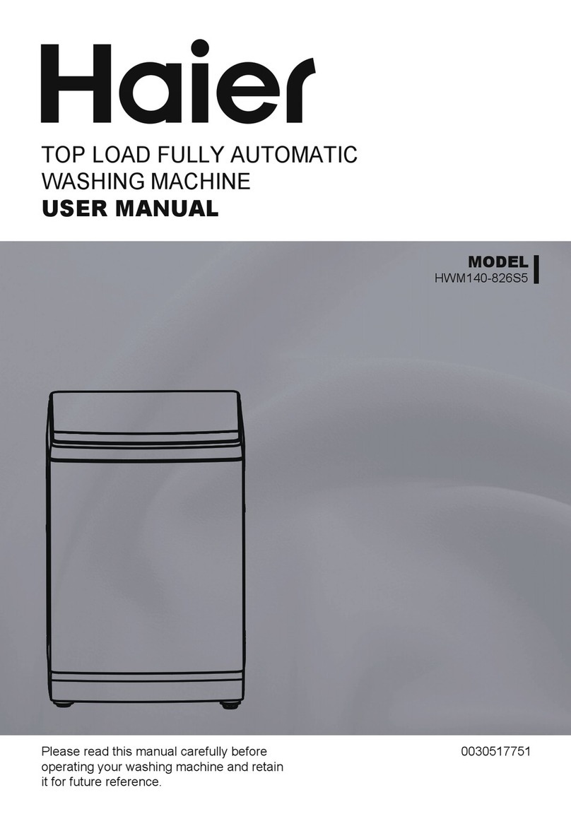 Haier HWM140-826S5 user manual