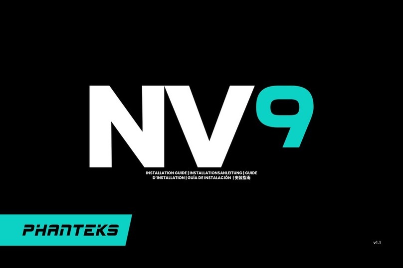 Phanteks NV9 User manual