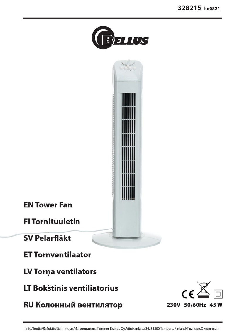 Bellus 328215 User manual