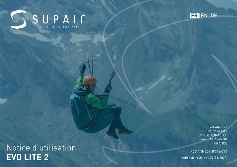 SUP’AIR EVO LITE 2 user manual