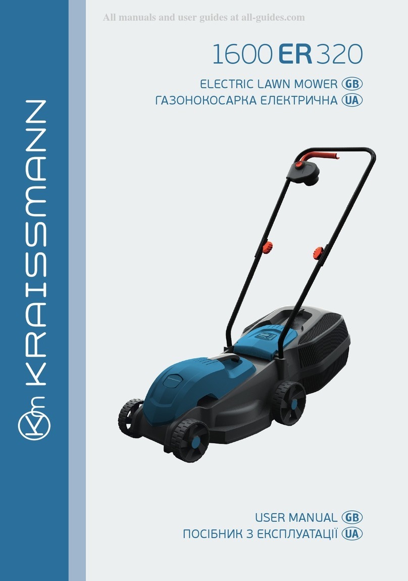 Kraissmann 1600 ER320 user manual