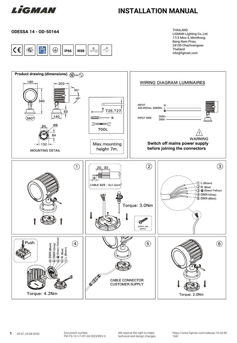 LIGMAN OD-50164 User manual