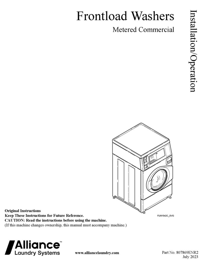 Alliance Laundry Systems FLW1542C SVG Guide