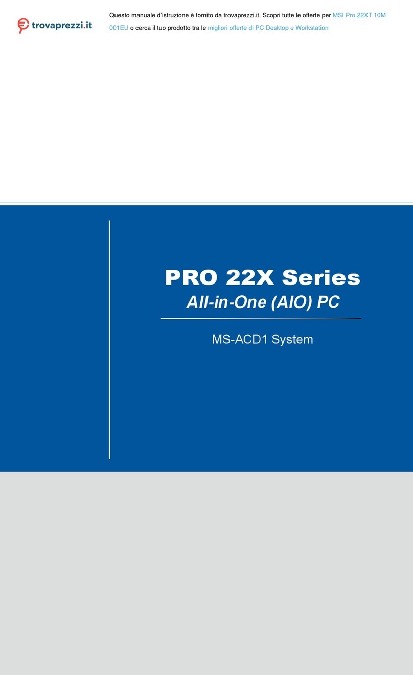 MSI 001EU User manual