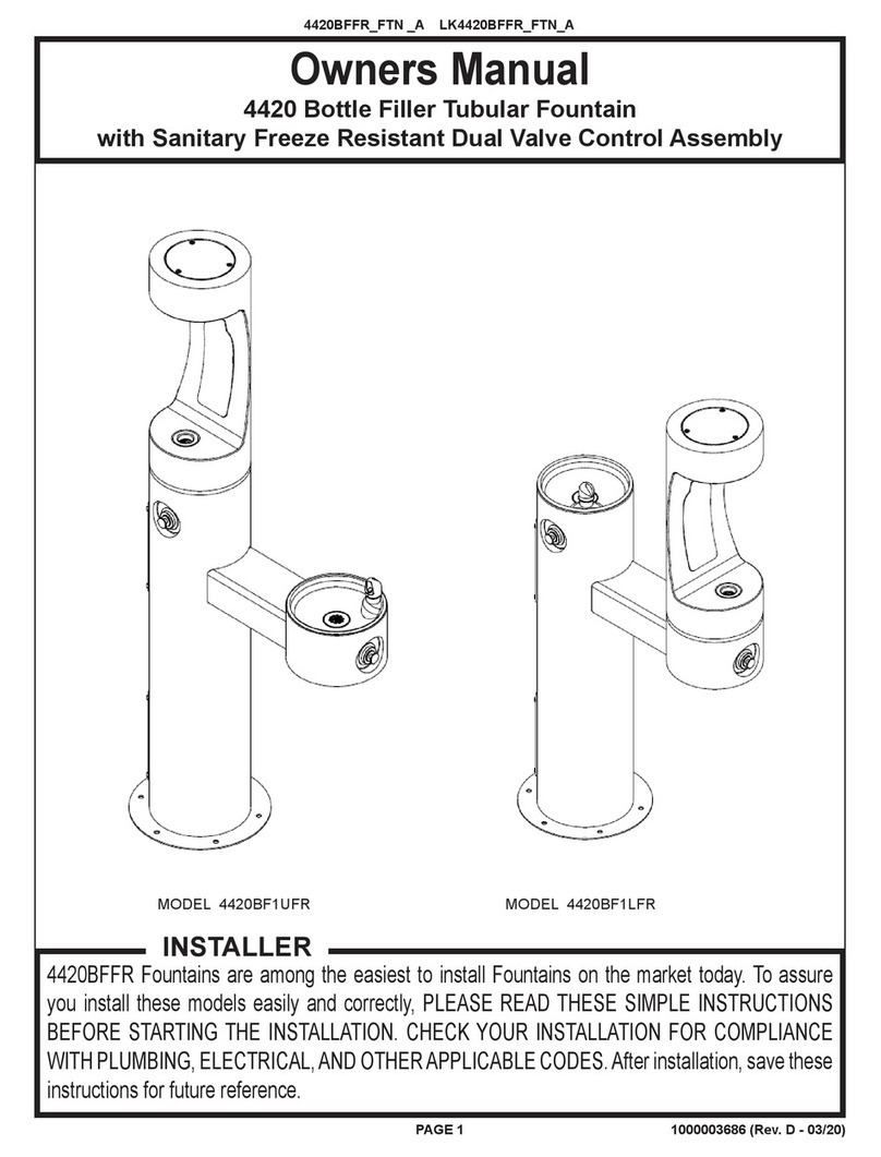 Halsey Taylor 4420BFFR FTN A Series User manual Halsey Taylor 4420BFFR FTN A Series User manual
